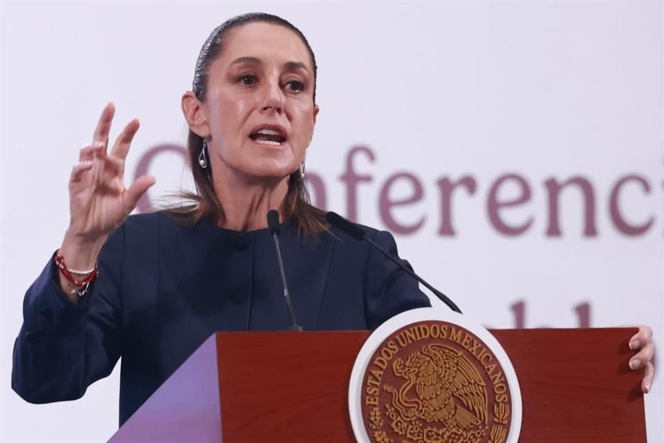 Claudia Sheinbaum, Presidenta de México.