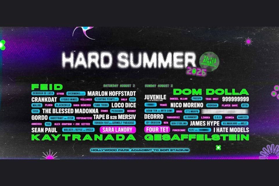 La fiesta se había promocionado en redes sociales como una reunión posterior al Hard Summer, un festival de música tecno realizado este fin de semana en Hollywood Park.