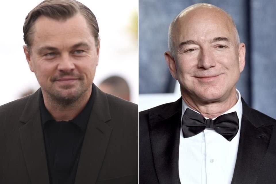 Captan a Leonardo DiCaprio y su novia, Vittoria Ceretti, vacacionando en el mega yate de Jeff Bezos y Lauren Sanchez, en las costas de Ibiza.