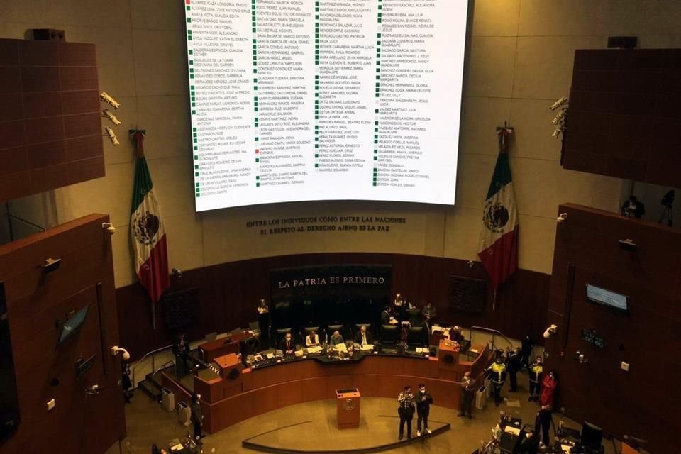 Con 101 votos a favor, la Ley de Revocación de Mandato fue aprobada en el Senado y pasará a la Cámara de Diputados.