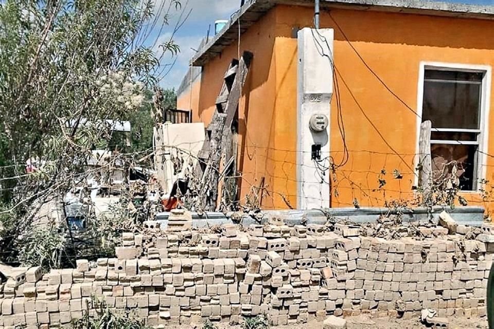En esta casa de la frontera chica presuntamente fue abatido José Alfredo Hernández Campos, alias 'Calamardo'.
