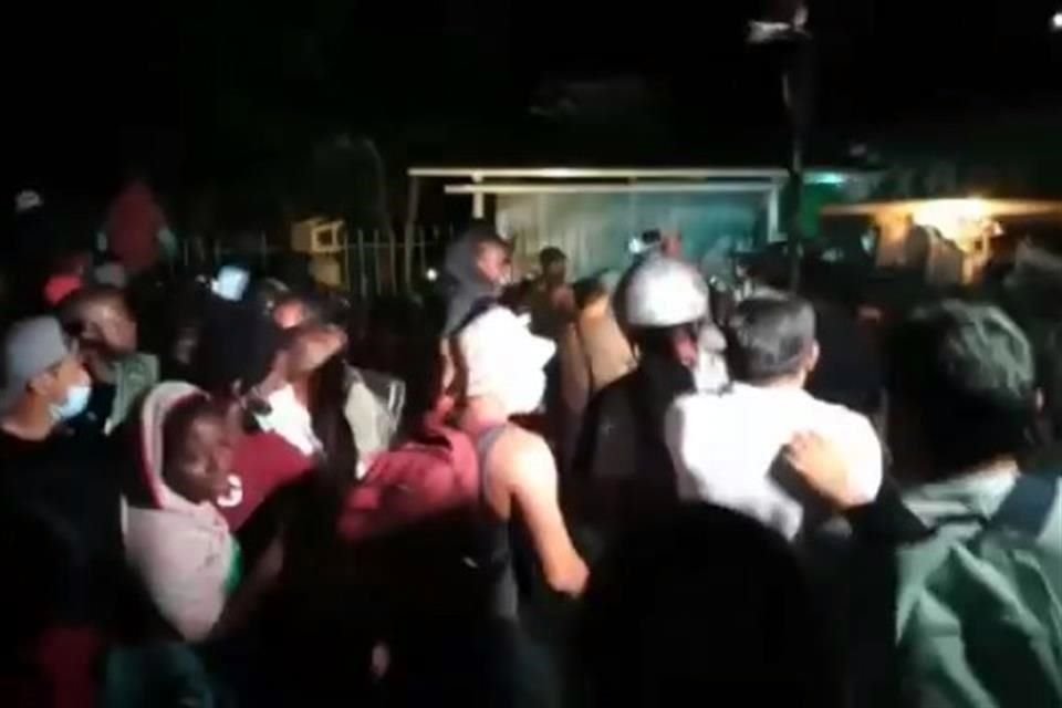 El operativo fue realizado durante la madrugada.