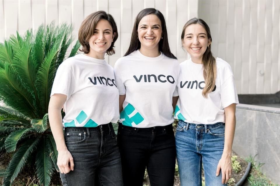 Sofía Sada, Lissy Giacoman y Miriam Fernández, fundadoras de la startup.