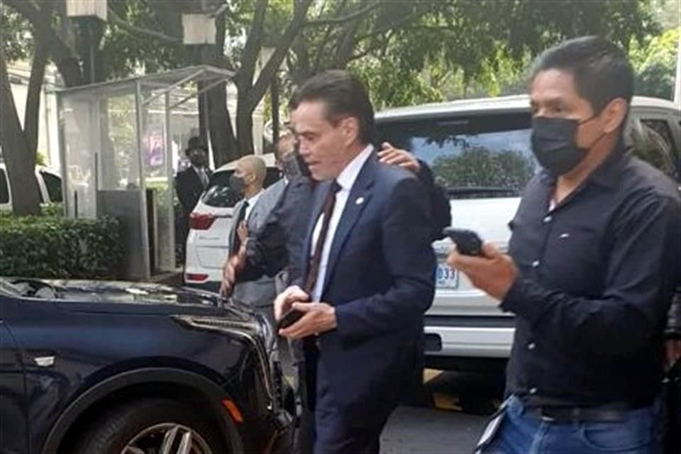 Alejandro del Valle fue detenido el 9 de septiembre en Polanco.