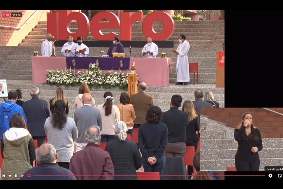 La Universidad Iberoamericana efectuó una misa póstuma en honor a Saúl Cuautle Quechol, Rector de la Ibero Ciudad de México y Tijuana.