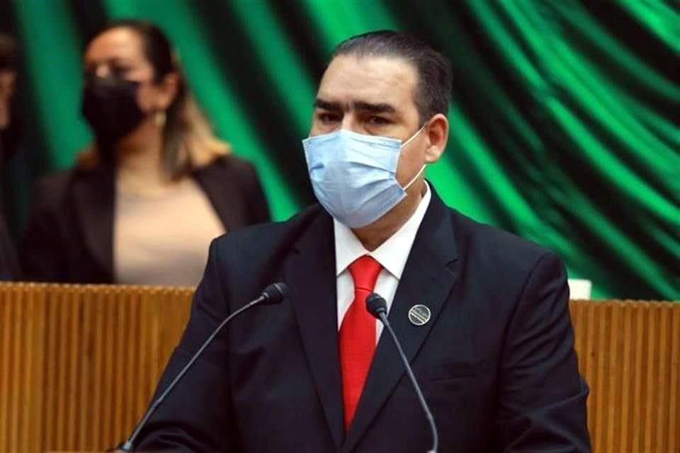 Heriberto Treviño, coordinador priista en el Congreso.