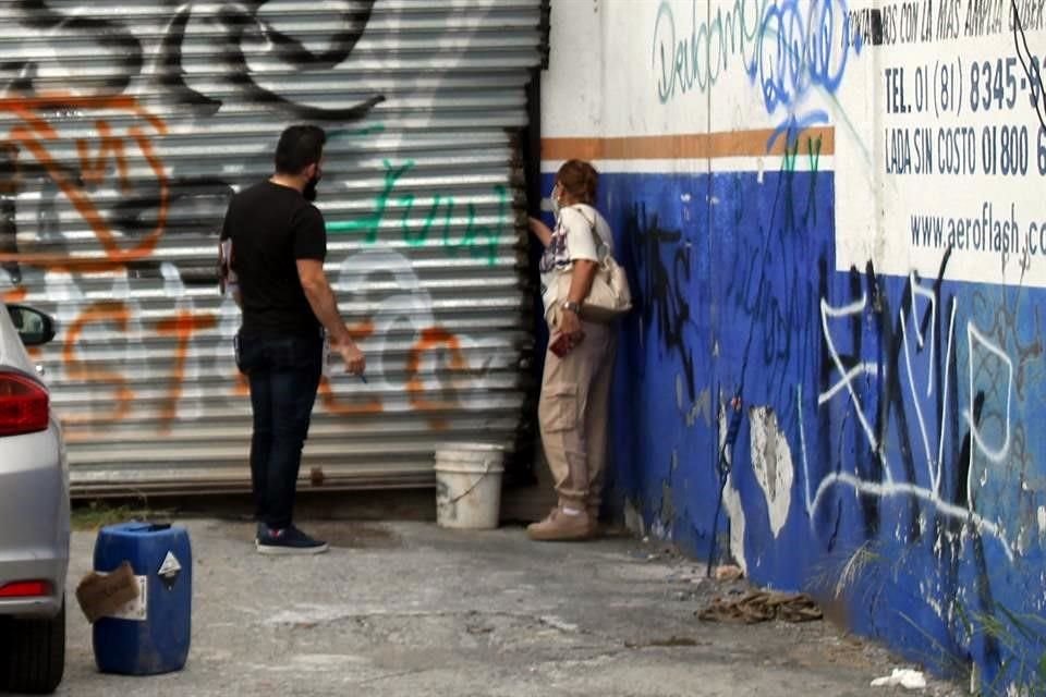 Funcionarios del INAH inspeccionaron la zona donde está contemplado el desarrollo Vía Zócalo, en el Barrio Antiguo.