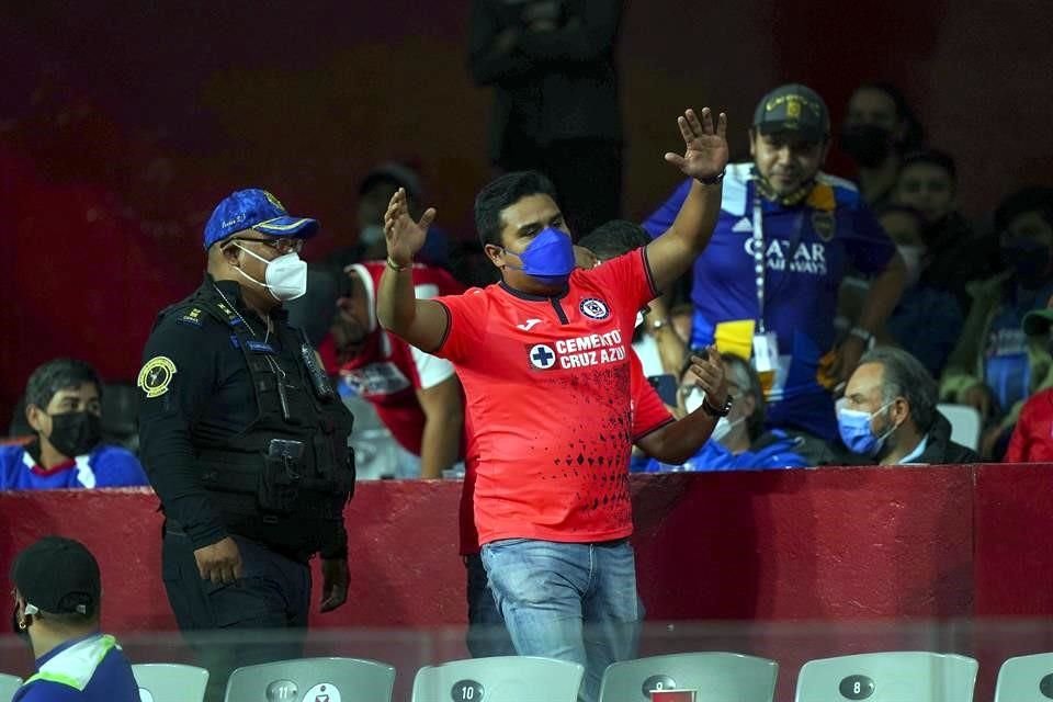 El grito hizo su aparición en la Semifinal de la Liga de Campeones de Concacaf.