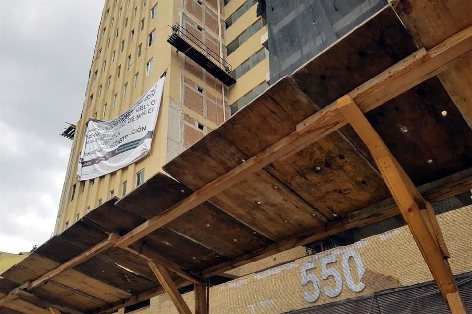 Damnificados de Tlalpan 550, en la Colonia Moderna, realizarán este domingo una concentración en el inmueble dañado por el 19S.