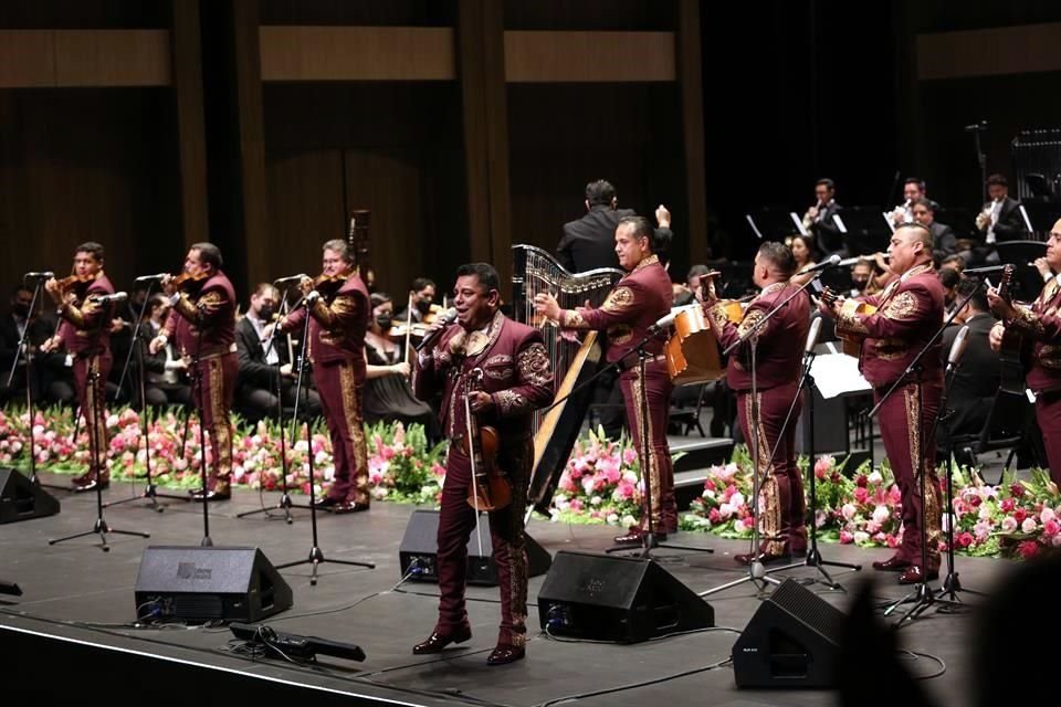 Durante la Gala Mariachi 2021
