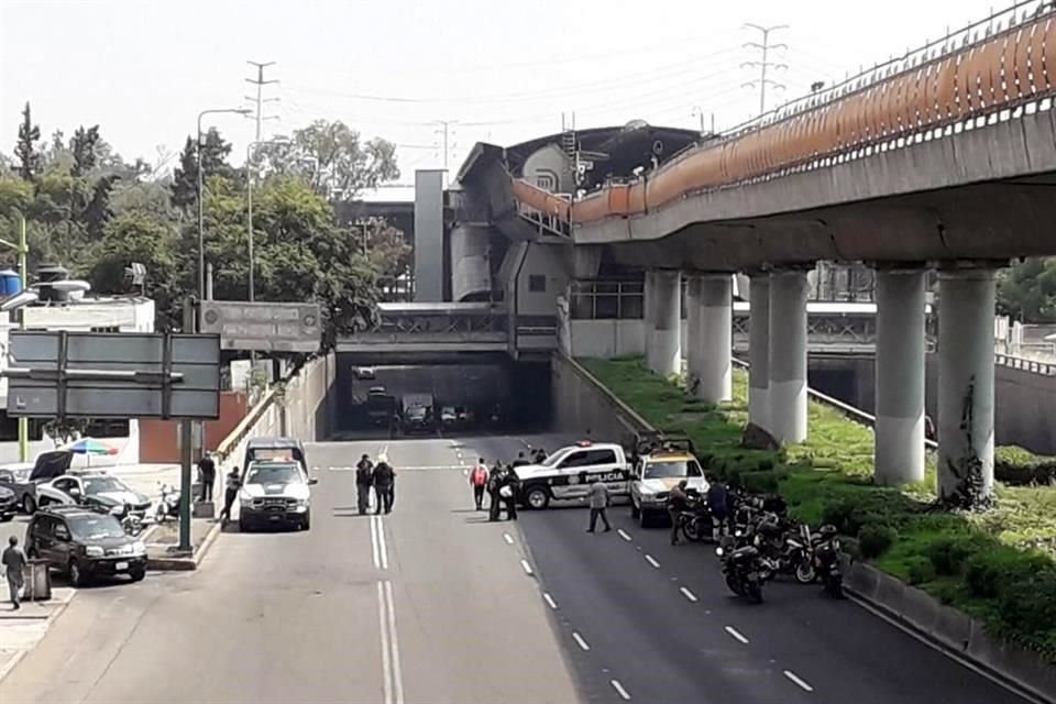 Elementos de la Guardia Nacional arribaron al punto y ampliaron el cordón de seguridad.