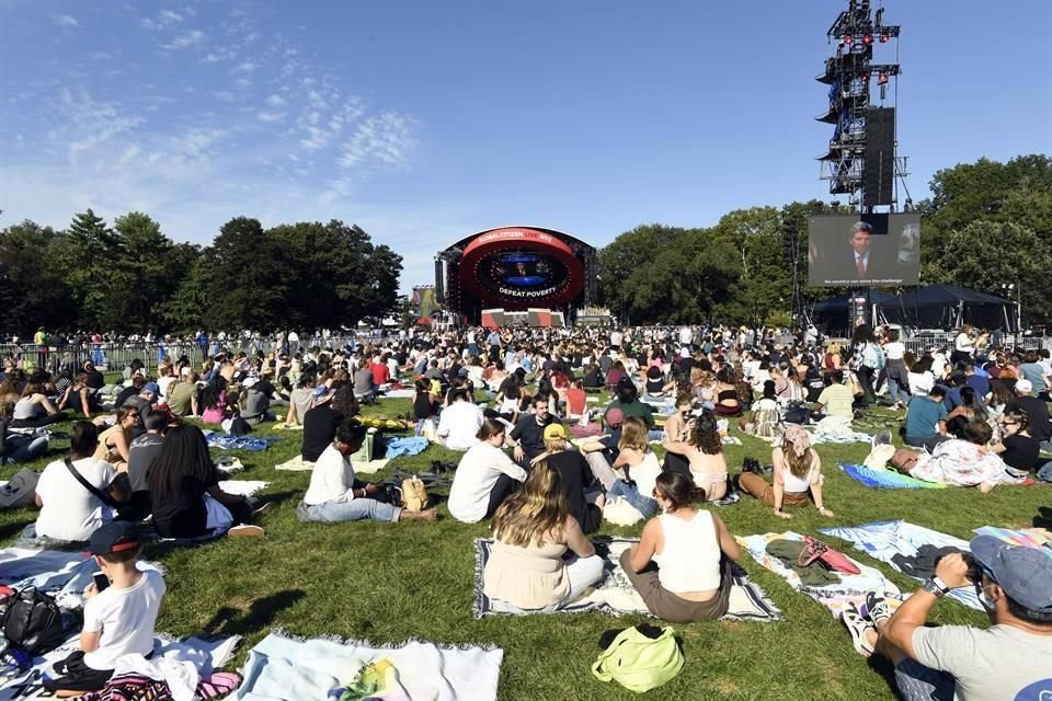 El Global Citizen Live en Central Park.