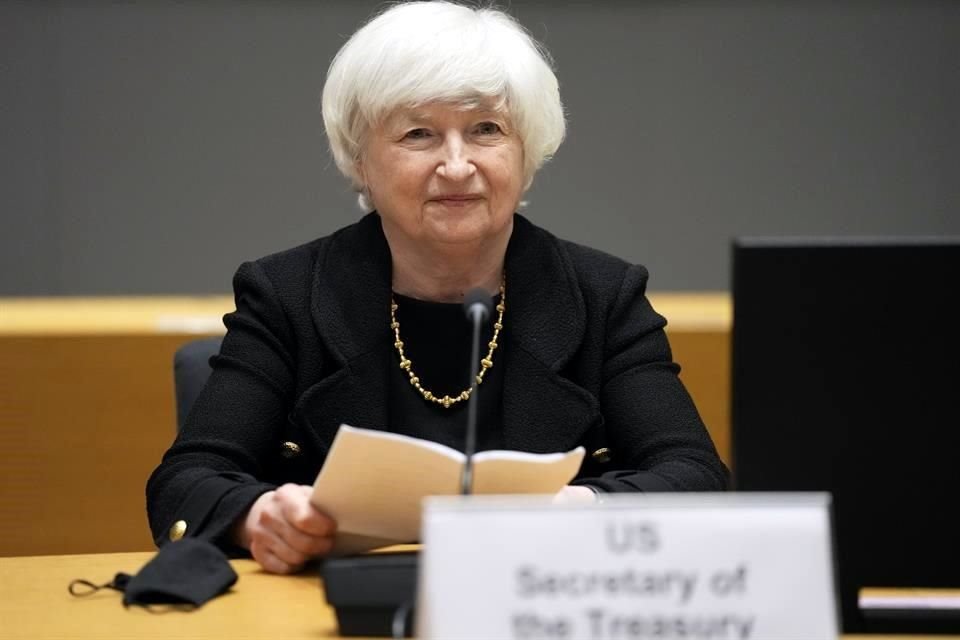 Janet Yellen, Secretaria del Tesoro de EU.