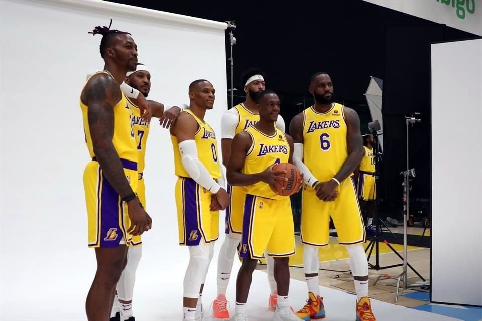 Los Lakers  tendrán a uno de los equipos más veteranos de la NBA.