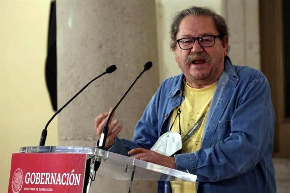 El escritor Paco Ignacio Taibo II, titular del FCE.