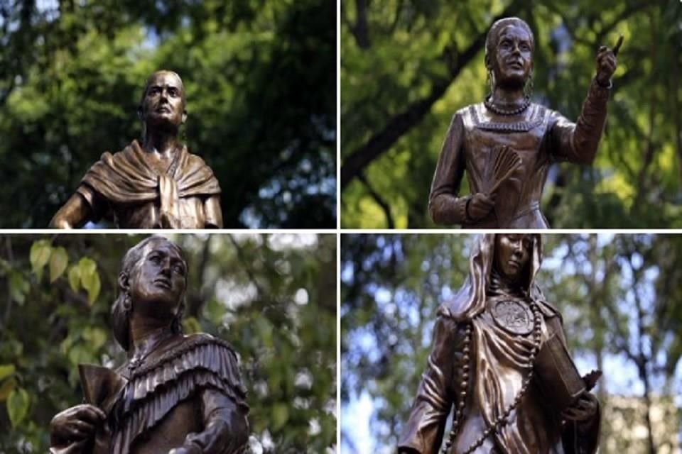 'Los monumentos, las estatuas y los nombres de las calles de la Ciudad son legados que dejamos para futuras generaciones', dijo Sheinbaum.