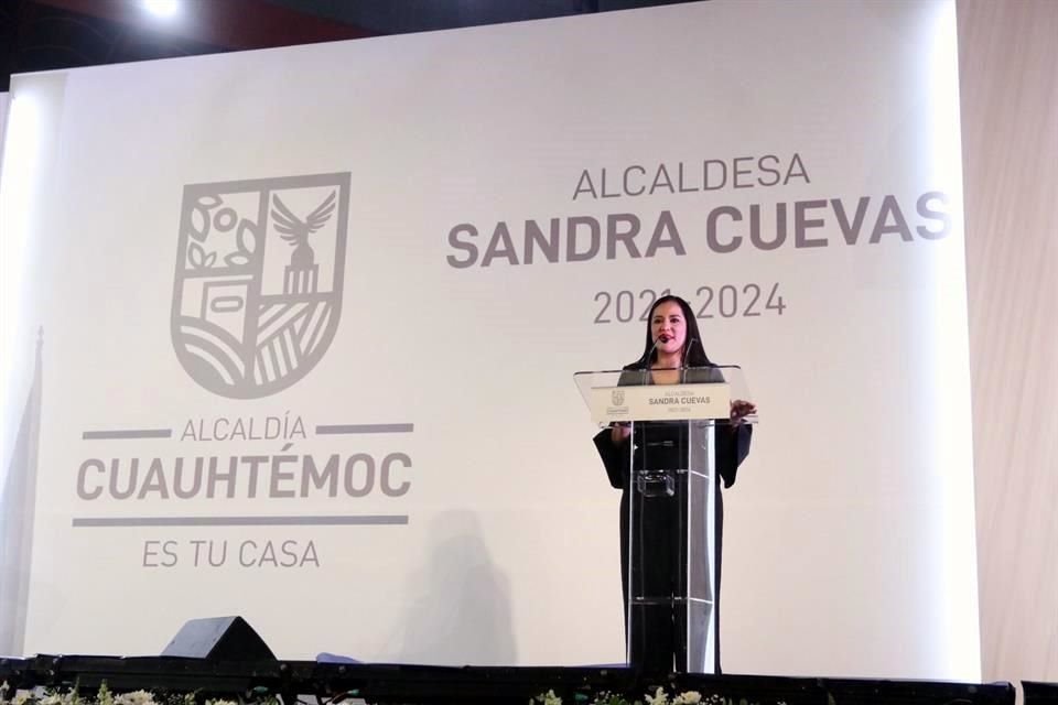 Sandra Cuevas recalcó su compromiso de remodelación de mercados y hacer de la Cuauhtémoc la mejor Alcaldía en 18 meses.