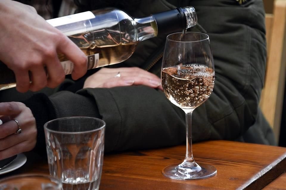 Vino espumoso.