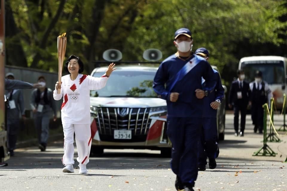 El paso de la antorcha olímpica de Tokio-2020 por calles de Matsuyama, Japón, será cancelado debido a la situación sanitaria por pandemia, anunciaron autoridades.