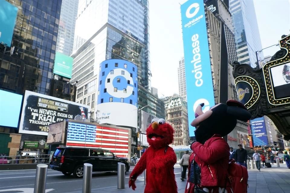 Coinbase dio hoy el campanazo de apertura en el Nasdaq.