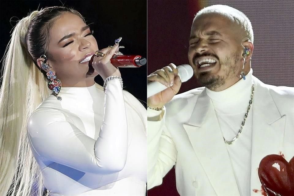 Karol G y J Balvin, máximos favoritos a unos Latin AMAs estelares que se realizarán este jueves 15 de abril.