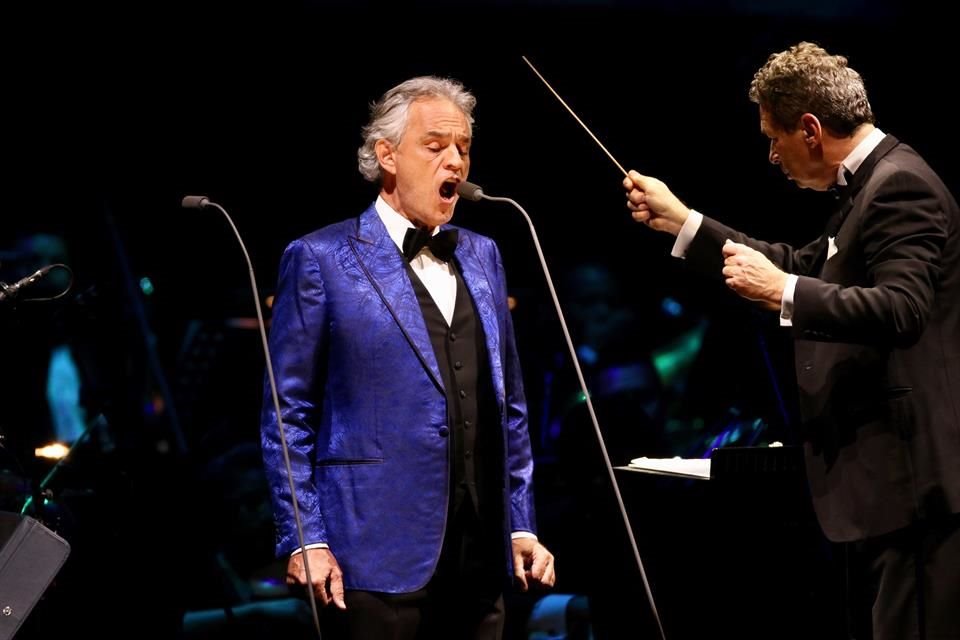 Andrea Bocelli volverá a México para un show en la Riviera Maya cuya inversión fue de 2.5 millones de dólares.