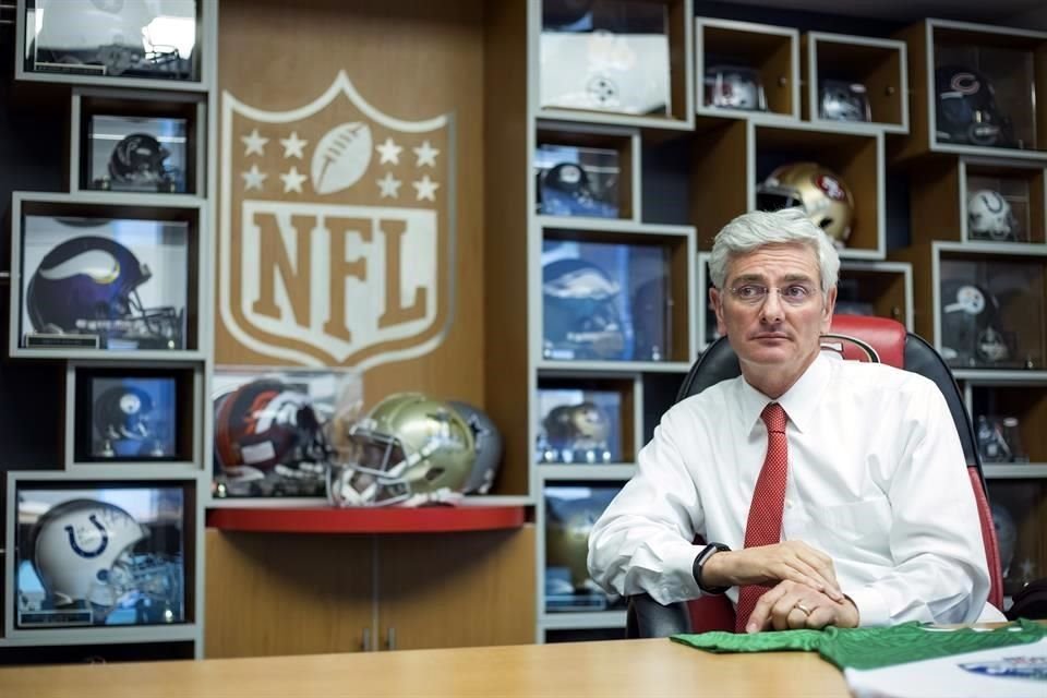 Olivé quiere que la NFL vuelva a México en 2022.