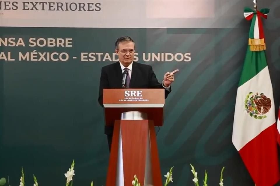 Marcelo Ebrard, Canciller de México.