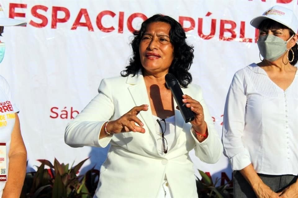 La Alcaldesa de Acapulco mencionó que el Ayuntamiento recibió una notificación de Hacienda para que pague los 280 millones de pesos que se deben al SAT.