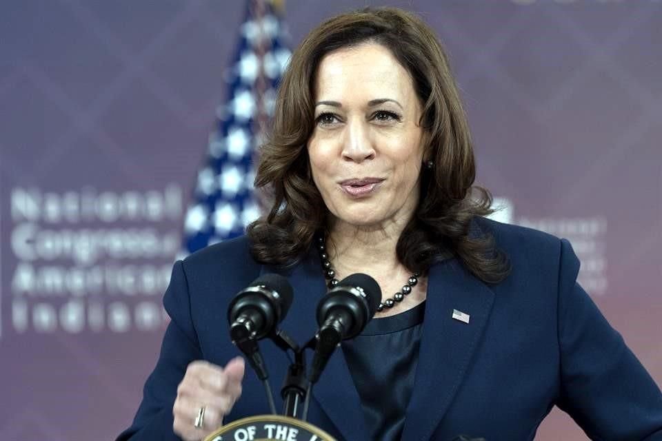 La Vicepresidenta de Estados Unidos, Kamala Harris.