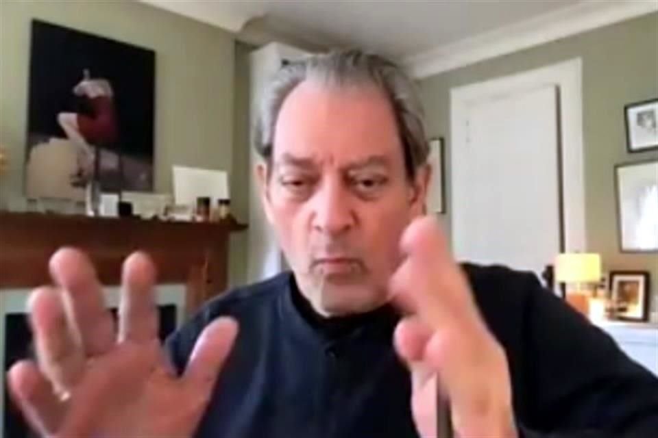 Paul Auster ofreció una conferencia virtual a la prensa mexicana en la que presentó su nuevo libro.