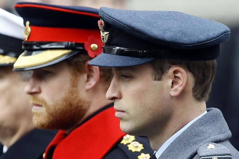 El Príncipe Guillermo y su hermano, Enrique, no caminarán uno al lado del otro en el funeral de su abuelo, Felipe Duque de Edimburgo.