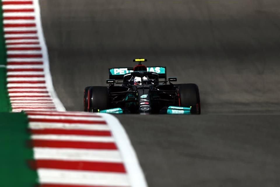 Valtteri Bottas marcó el mejor tiempo de la primera sesión del fin de semana.