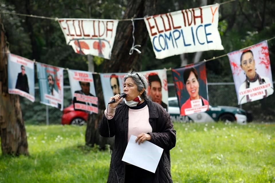 'Basta con el ecocidio de nuestro humedal y de toda la zona chinampera. Seguiremos insistiendo siempre', dijo Lourdes Abad, una de las inconformes.