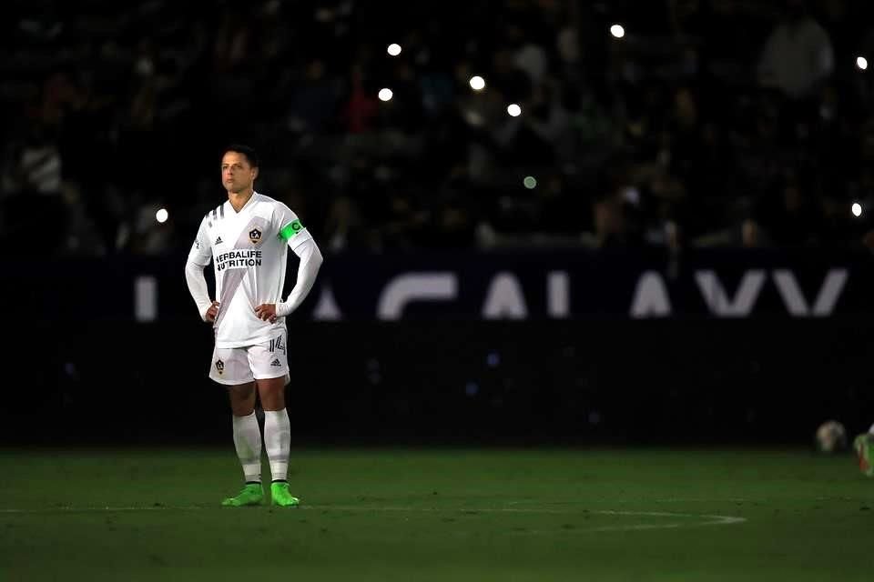 Chicharito sumó gol.