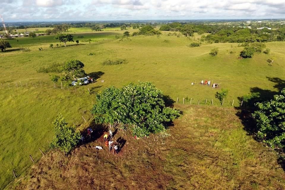 Excavación en La Carmelita, otra de las zonas de estudio del proyecto.