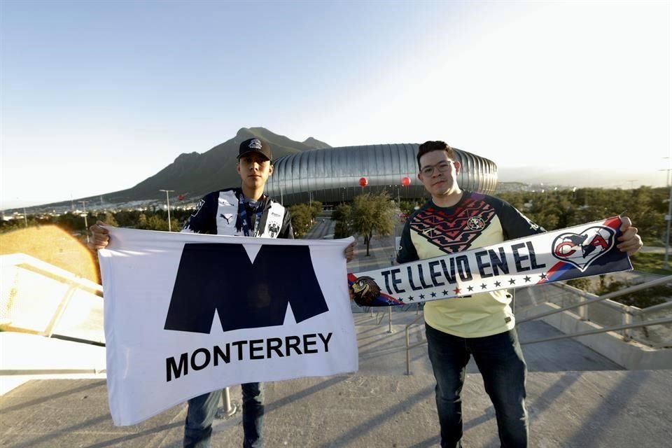 La afición del América mostró su confianza en el equipo.