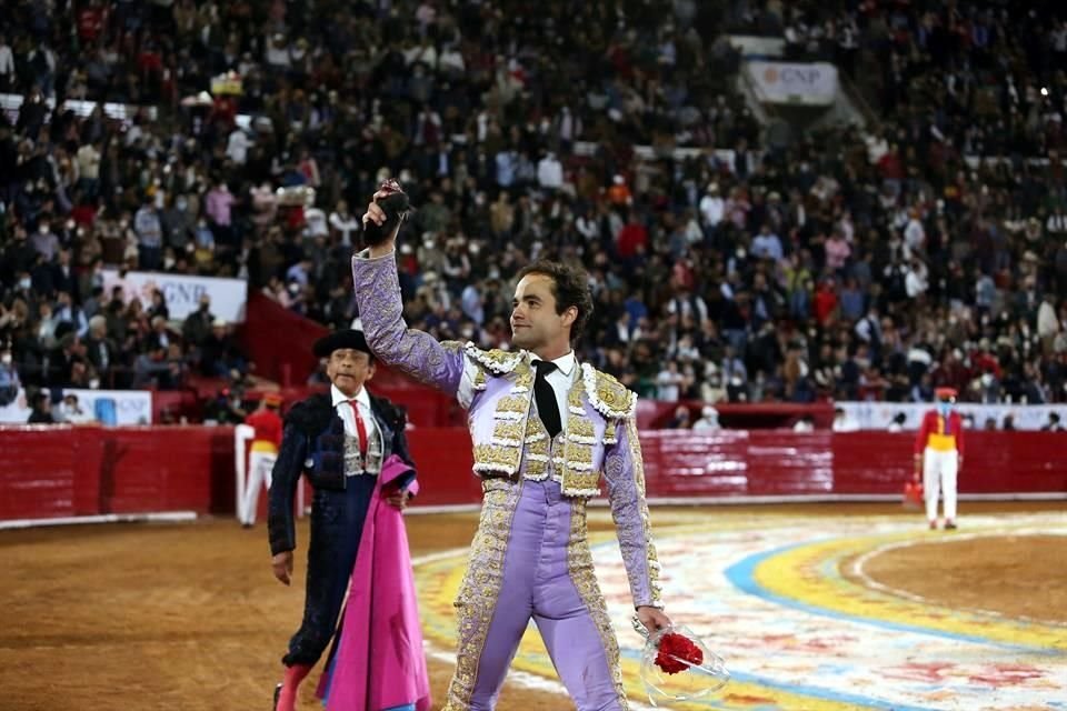 Juan Pablo Sánchez se llevó la oreja.