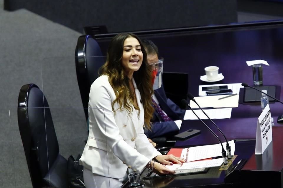 Paloma Sánchez es la única diputada federal del PRI por Sinaloa.