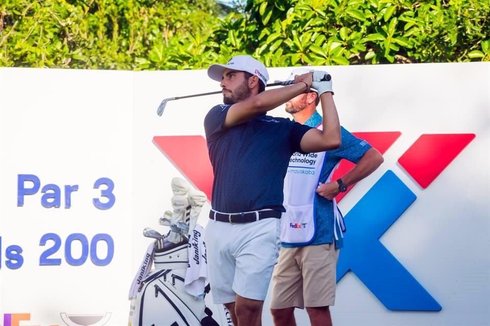 Abraham Ancer sale como favorito en Mayakoba.