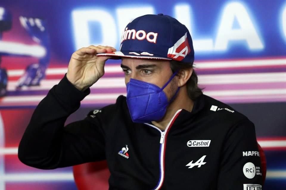 Fernando Alonso sabe que el público mexicano pone buen ambiente en el Gran Premio.
