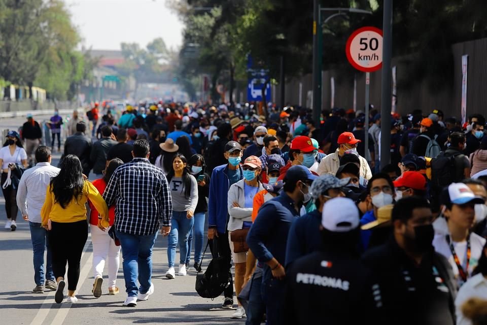 La reventa al por mayor en los alrededores del recinto motor.