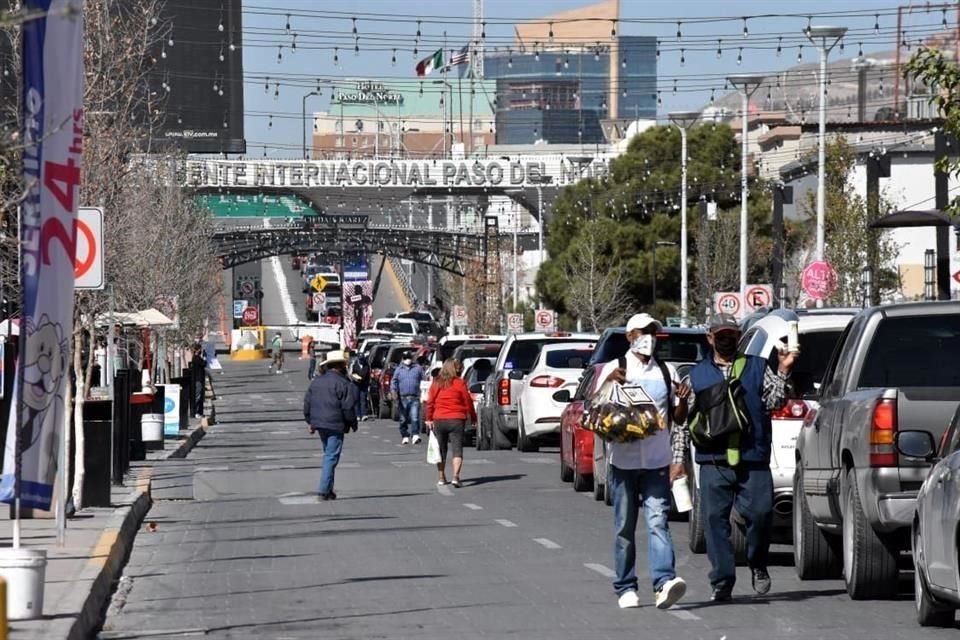 La frontera quedó cerrada desde marzo de 2020 ante la pandemia de Covid-19.