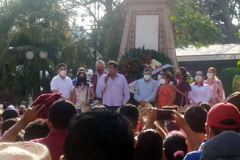 Félix Salgado acusó que algunos consejeros de INE propuestos por Morena votaron para cancelar su candidatura.