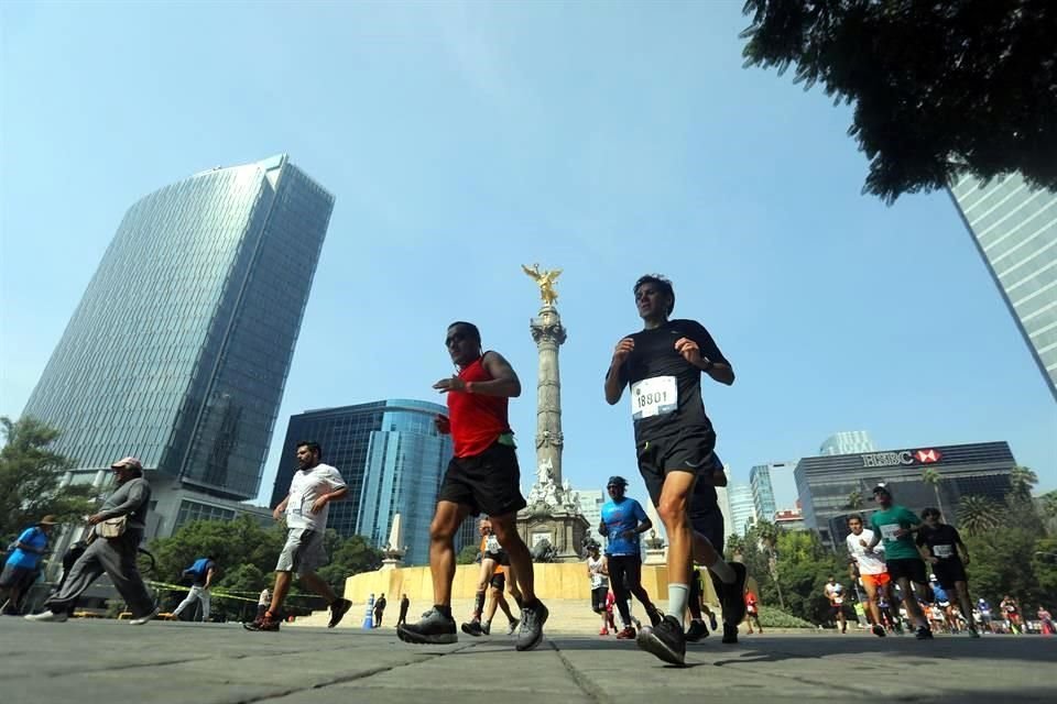 El Maratón de la CDMX reporta una inscripción del 70 por ciento de los 20 mil corredores que están convocados.