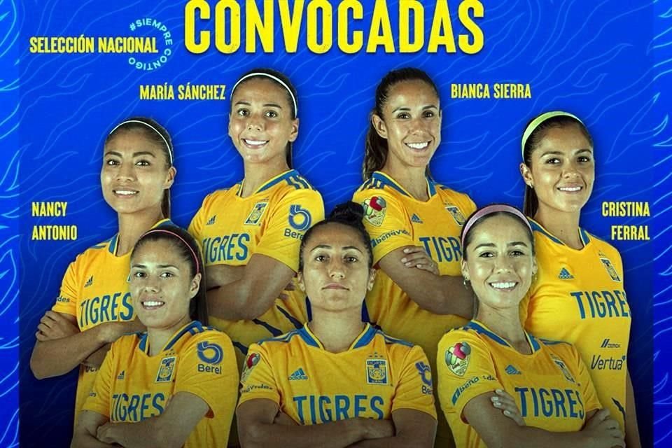 Siete jugadoras felinas estarán en la próxima Fecha FIFA.