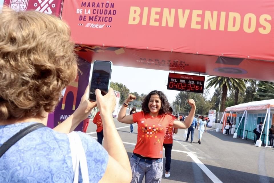 Los corredores están felices por el regreso del Maratón a las calles de la Ciudad de México.