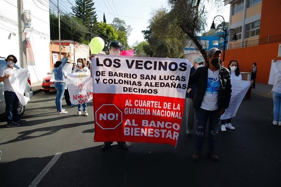 Los colonos partieron del cruce entre Hidalgo y San Pedro, y llegaron hasta el Jardín Hidalgo.