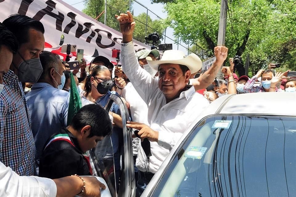 Salgado Macedonio asegura que entregó su informe de gastos de precampaña el 9 de enero, en ceros, pero desconoce porqué Morena no lo remitió al INE.