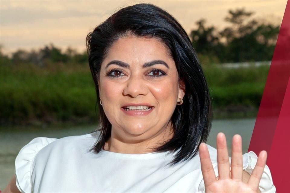 Úrsula Patricia Salazar Mojica, coordinadora de la bancada de Morena en el Congreso de Tamaulipas.